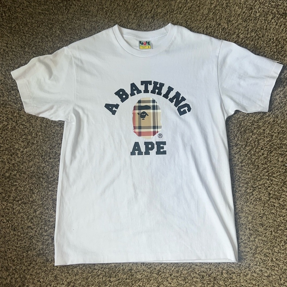 Bape ‘Burberry Bathing Ape’ Tee